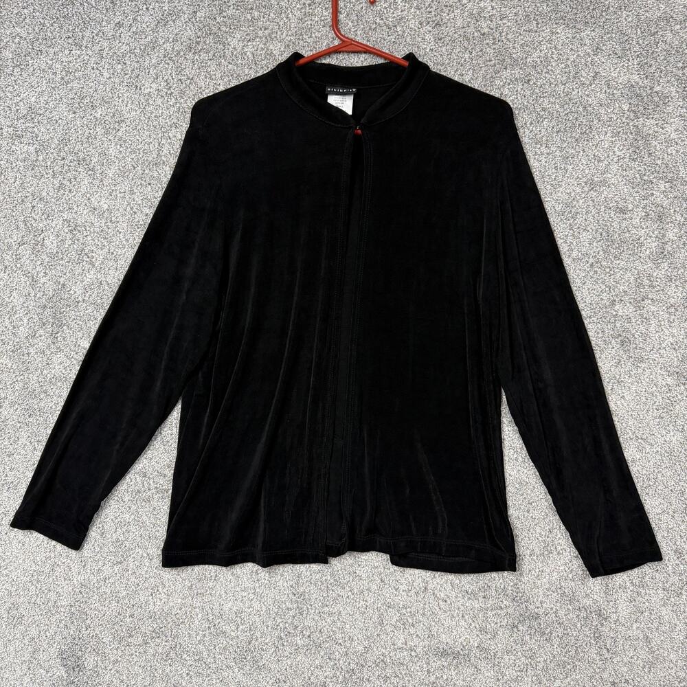 VTG 90s Y2K Citiknits Top Womens Small Steampunk Whimsigoth Witchy Stretch USA